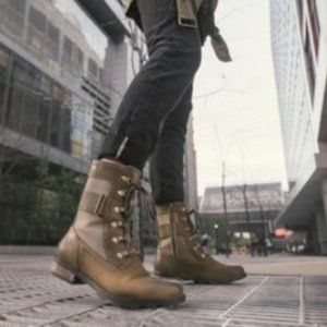 NEW Sorel Emelie Conquest Comba Boot Quarry 10.5